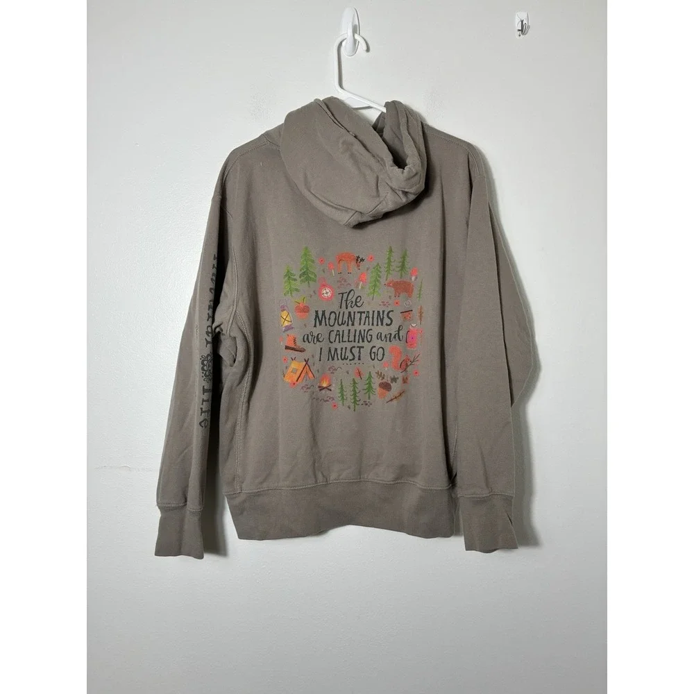 Natural Life Hoodie Sz Small‎ Brown Outdoor